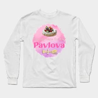 Funny Fruit -topped Dessert Long Sleeve T-Shirt